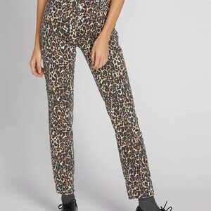 Volcom Skinny High Rise Animal Print